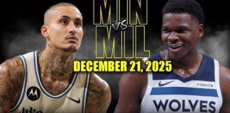 Миннесота Тимберволвес vs Милуоки Бакс Тоглолтын тойм – 2025 оны арванхоёрдугаар сарын 21 НБА улирлын тоглолт Миннесота Тимберволвес vs Милуоки Бакс Тоглолтын тойм – 2025 оны арванхоёрдугаар сарын 21 НБА улирлын тоглолт