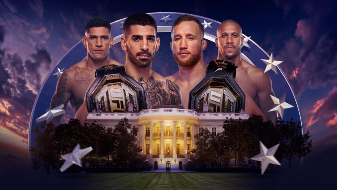 UFC-гийн Цагаан ордон түүхэн арга хэмжээний тов болон тулааны дараалал тодорхой боллоо UFC-гийн Цагаан ордон түүхэн арга хэмжээний тов болон тулааны дараалал тодорхой боллоо