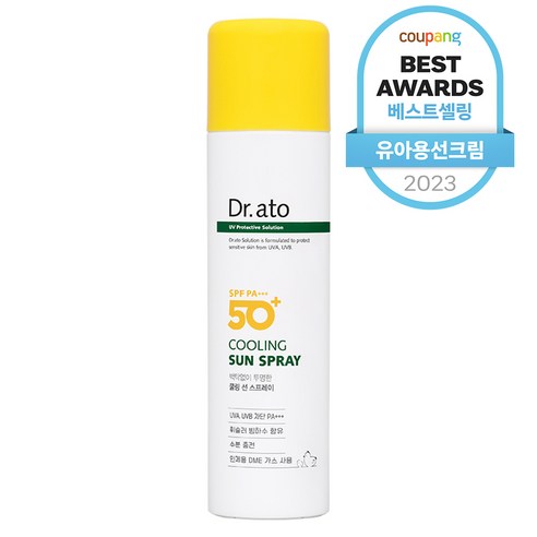 닥터아토 쿨링 선 스프레이 SPF50+ PA+++, 150ml, 1개