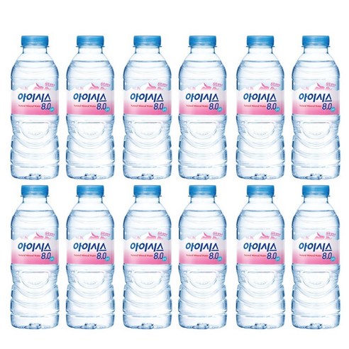[아이시스8.0 ] 빠른배송 유라벨무라벨 교차발송, 200ml, 20개
