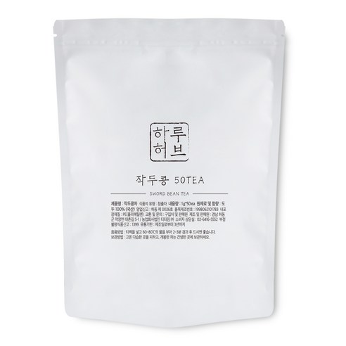 하루허브 작두콩차 티백 50개입, 1g, 5개