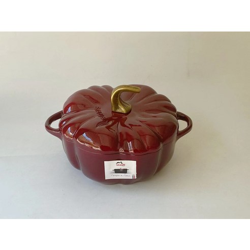 법랑 staub 에나멜 주철 냄비 호박냄비 찌개 수프 냄비, 원사이즈, 화이트, 1개
