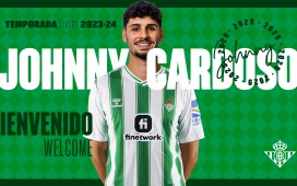 Johnny Cardoso: El fichaje del Real Betis para reforzar su centro del campo Johnny Cardoso: El fichaje del Real Betis para reforzar su centro del campo