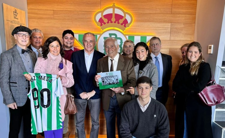 Homenaje del Real Betis a José Ruiz Mesa Homenaje del Real Betis a José Ruiz Mesa