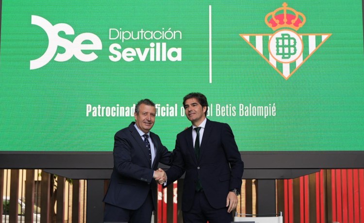 La Diputación y el Real Betis firman un acuerdo de patrocinio para fortalecer los vínculos del Club con la provincia La Diputación y el Real Betis firman un acuerdo de patrocinio para fortalecer los vínculos del Club con la provincia