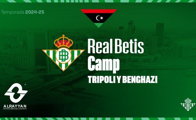 El Real Betis Balompié sigue expandienso su marca y celebrará dos nuevos campus en Libia El Real Betis Balompié sigue expandienso su marca y celebrará dos nuevos campus en Libia