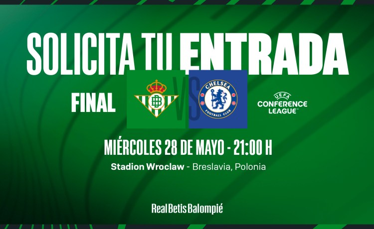 Arranca el proceso de solicitud de entradas para la final de la UEFA Conference League Arranca el proceso de solicitud de entradas para la final de la UEFA Conference League