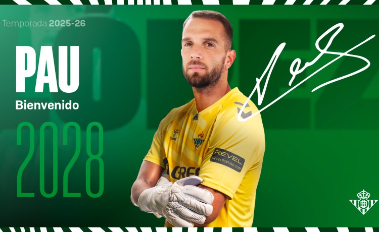 Pau López, nuevo refuerzo del Real Betis Balompié Pau López, nuevo refuerzo del Real Betis Balompié