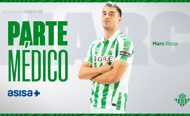 Marc Roca, operado con éxito de su tobillo izquierdo Marc Roca, operado con éxito de su tobillo izquierdo