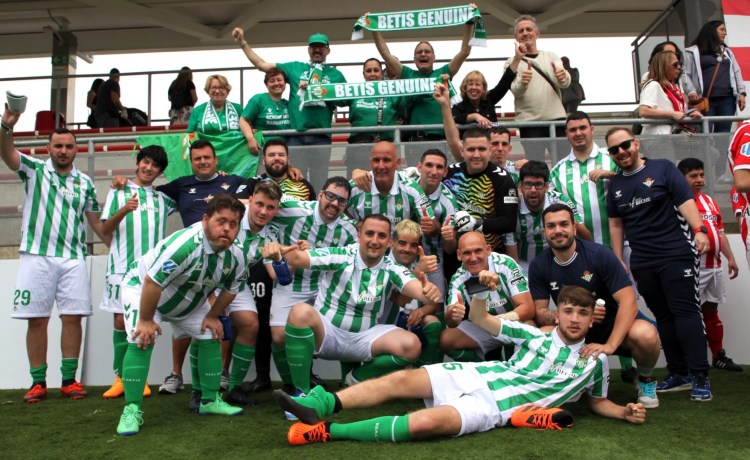 Los equipos de la Fundación del Real Betis Balompié cierran una temporada de ensueño Los equipos de la Fundación del Real Betis Balompié cierran una temporada de ensueño