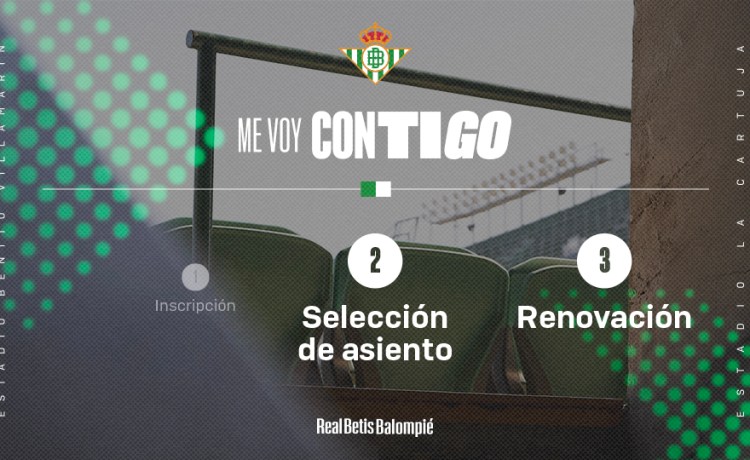 El Real Betis arranca el proceso de selección de asientos en La Cartuja El Real Betis arranca el proceso de selección de asientos en La Cartuja