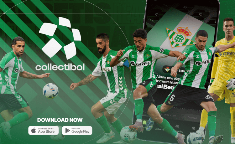 El Real Betis lanza su álbum oficial de cartas digitales en Collectibol El Real Betis lanza su álbum oficial de cartas digitales en Collectibol