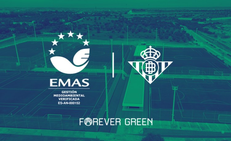 El Real Betis Balompié se convierte en el primer club de fútbol español inscrito en el registro EMAS gracias a su sistema de gestión medioambiental El Real Betis Balompié se convierte en el primer club de fútbol español inscrito en el registro EMAS gracias a su sistema de gestión medioambiental