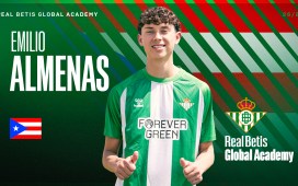 Emilio Almenas se incorpora al Real Betis Global Academy para seguir creciendo en su carrera futbolística Emilio Almenas se incorpora al Real Betis Global Academy para seguir creciendo en su carrera futbolística
