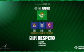 El Real Betis Genuine afronta en Madrid el desenlace de una temporada para la historia El Real Betis Genuine afronta en Madrid el desenlace de una temporada para la historia