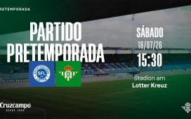 El Real Betis se enfrentará al Sportfreunde Lotte el próximo 18 de julio El Real Betis se enfrentará al Sportfreunde Lotte el próximo 18 de julio