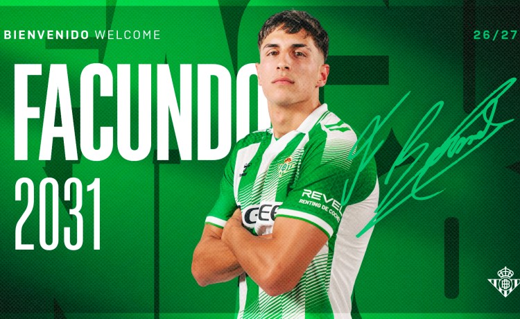 Facundo Bernal, primer fichaje del Real Betis para la próxima temporada Facundo Bernal, primer fichaje del Real Betis para la próxima temporada