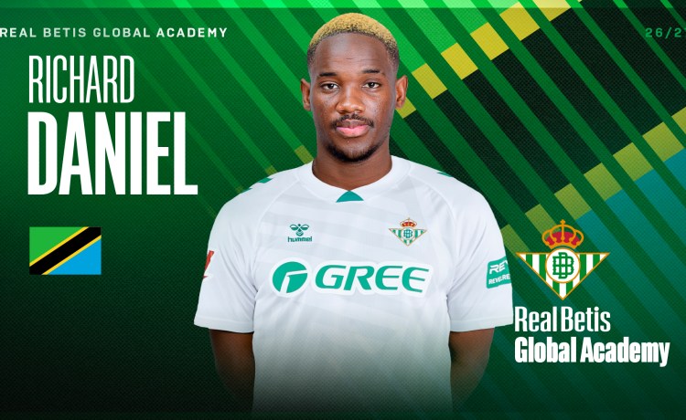 Richard Daniel se incorpora al Real Betis Global Academy para continuar su proyección internacional Richard Daniel se incorpora al Real Betis Global Academy para continuar su proyección internacional