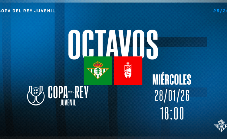 Los octavos de la Copa del Rey Juvenil, el miércoles 28 de enero a las 18:00 horas Los octavos de la Copa del Rey Juvenil, el miércoles 28 de enero a las 18:00 horas