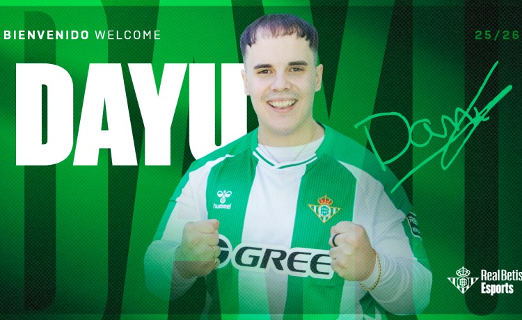 El Real Betis eSports incorpora a Dayu como su nuevo representante en LaLiga FC Pro26 El Real Betis eSports incorpora a Dayu como su nuevo representante en LaLiga FC Pro26