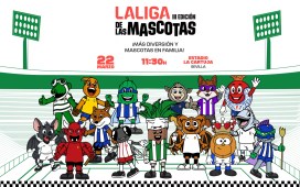 El Estadio La Cartuja acogerá la III Edición de ‘LaLiga de las Mascotas’ El Estadio La Cartuja acogerá la III Edición de ‘LaLiga de las Mascotas’