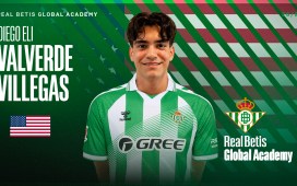 Diego Eli Valverde Villegas da un nuevo paso en su formación con el Real Betis Global Academy Diego Eli Valverde Villegas da un nuevo paso en su formación con el Real Betis Global Academy