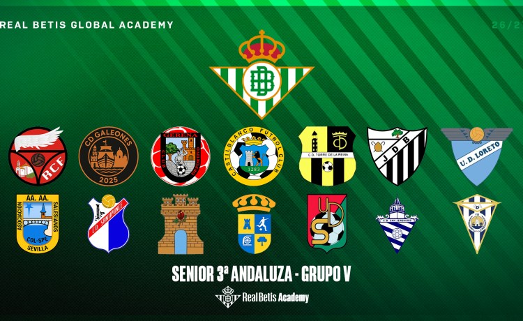 Real Betis Global Academy ya conoce sus rivales en la Tercera División Sénior Real Betis Global Academy ya conoce sus rivales en la Tercera División Sénior