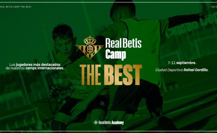 115 jóvenes talentos de 13 países se citan del 7 al 11 de septiembre en Sevilla en una nueva edición de Real Betis Camp The Best 115 jóvenes talentos de 13 países se citan del 7 al 11 de septiembre en Sevilla en una nueva edición de Real Betis Camp The Best