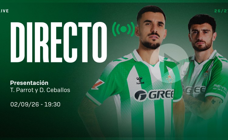 Presentación oficial de Troy Parrott y Dani Ceballos Presentación oficial de Troy Parrott y Dani Ceballos
