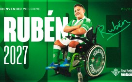 La espina bífida no le pone límites: Rubén de la Bandera, nuevo Fichaje Estrella de la Fundación Real Betis Balompié La espina bífida no le pone límites: Rubén de la Bandera, nuevo Fichaje Estrella de la Fundación Real Betis Balompié