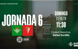 El Real Betis ‘C’ – CD Egabrense, el domingo 11 de octubre en la Ciudad Deportiva Rafael Gordillo El Real Betis ‘C’ – CD Egabrense, el domingo 11 de octubre en la Ciudad Deportiva Rafael Gordillo
