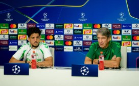 Rueda de prensa de Manuel Pellegrini y Pablo Fornals previa al Real Betis – Feyenoord Rueda de prensa de Manuel Pellegrini y Pablo Fornals previa al Real Betis – Feyenoord