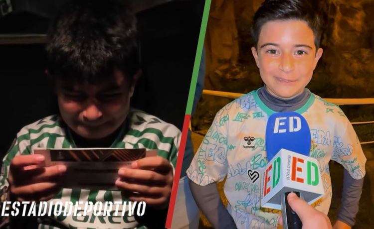 Este es Fernando, el pequeño bético más viral: «Lo feliz que se le puede hacer a un niño con una cosa tan simple como una entrada» Este es Fernando, el pequeño bético más viral: «Lo feliz que se le puede hacer a un niño con una cosa tan simple como una entrada»