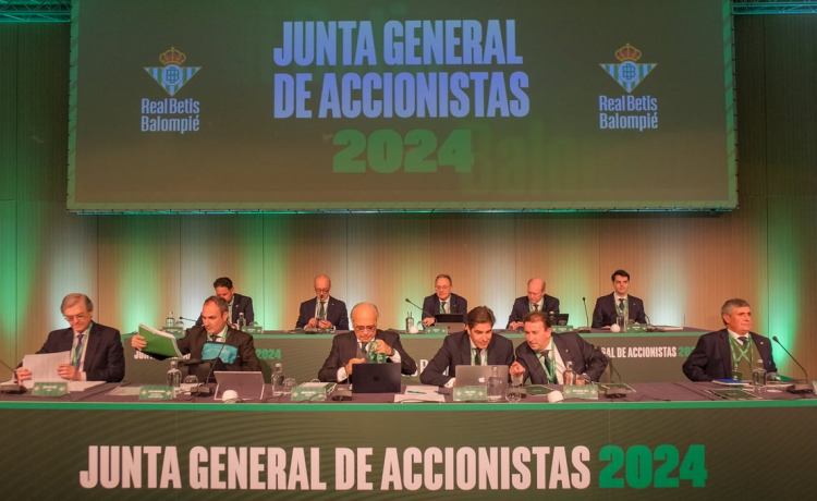 La junta general de accionistas del club verdiblanco ya tiene fecha: martes 16 de diciembre La junta general de accionistas del club verdiblanco ya tiene fecha: martes 16 de diciembre