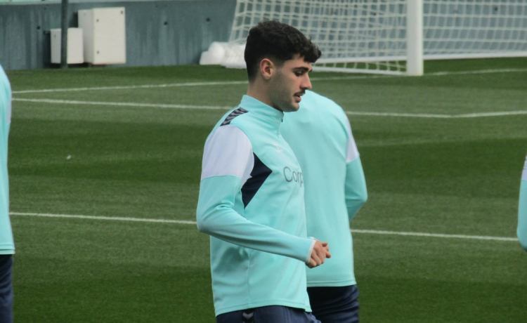 Johnny Cardoso regresa con el grupo en el entrenamiento de este jueves Johnny Cardoso regresa con el grupo en el entrenamiento de este jueves