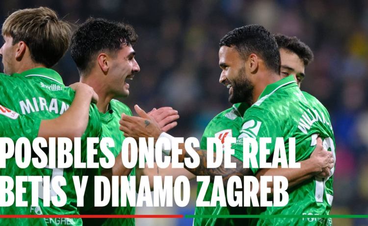 Alineaciones Betis – Dinamo Zagreb: Alineación posible de Betis y Dinamo Zagreb en el partido de la Conference League Alineaciones Betis – Dinamo Zagreb: Alineación posible de Betis y Dinamo Zagreb en el partido de la Conference League
