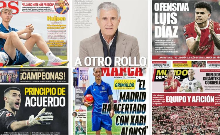 El mercado entra en ebullición: Modric, Joan García, Cordón… Así vienen las portadas El mercado entra en ebullición: Modric, Joan García, Cordón… Así vienen las portadas