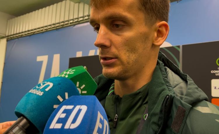 Diego Llorente: «El fútbol te pone en tu lugar; hay que apretar el culo» Diego Llorente: «El fútbol te pone en tu lugar; hay que apretar el culo»