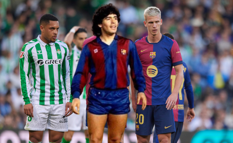 Dani Olmo como Maradona y victoria del Betis en Copa Dani Olmo como Maradona y victoria del Betis en Copa