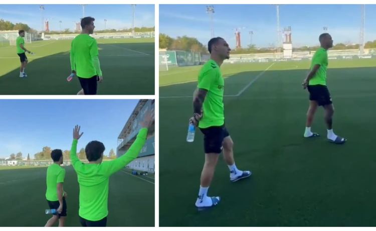 Sorpresón en el entrenamiento del Betis: repite táctica tras el exitazo en El Gran Derbi y… Sorpresón en el entrenamiento del Betis: repite táctica tras el exitazo en El Gran Derbi y…