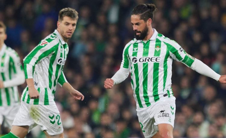 Giovani Lo Celso e Isco Alarcón, como el perro y el gato Giovani Lo Celso e Isco Alarcón, como el perro y el gato