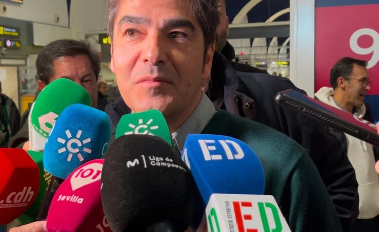 Ángel Haro lanza un recado a Pellegrini y admite la realidad del Betis en Europa Ángel Haro lanza un recado a Pellegrini y admite la realidad del Betis en Europa