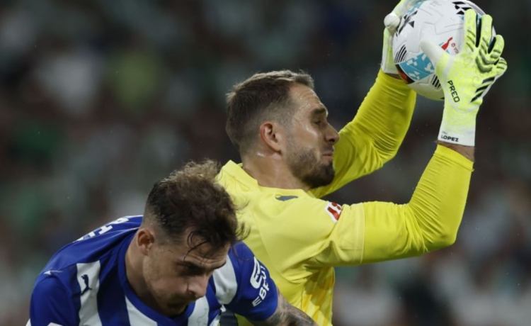 Pau López se quita «el mal sabor» de boca Pau López se quita «el mal sabor» de boca