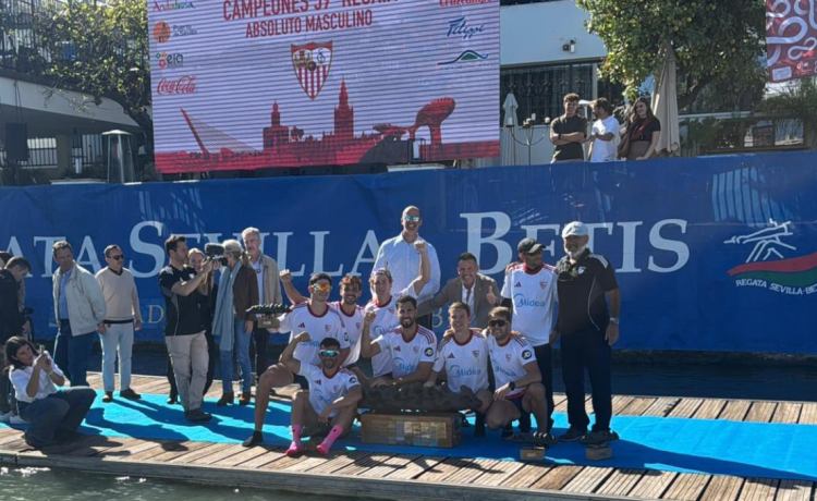 El Sevilla FC rompe una histórica racha y vuelve a proclamarse campeón en la regata El Sevilla FC rompe una histórica racha y vuelve a proclamarse campeón en la regata
