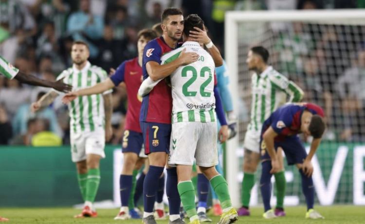 Puntos, uno a uno, del Betis ante el Barcelona en LaLiga: Rui Silva y Abde quitan; Isco, Lo Celso y Assane dan Puntos, uno a uno, del Betis ante el Barcelona en LaLiga: Rui Silva y Abde quitan; Isco, Lo Celso y Assane dan