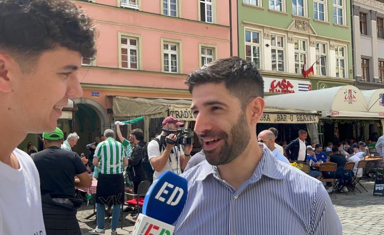 Ladrón de Guevara: «Estamos mentalizados en que Antony sea campeón de Europa» Ladrón de Guevara: «Estamos mentalizados en que Antony sea campeón de Europa»