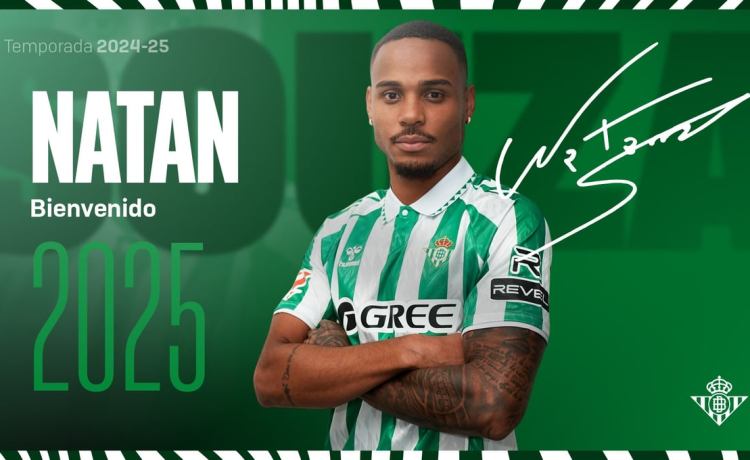Oficial: Natan, nuevo jugador del Real Betis con Aitor Ruibal de maestro de ceremonia Oficial: Natan, nuevo jugador del Real Betis con Aitor Ruibal de maestro de ceremonia