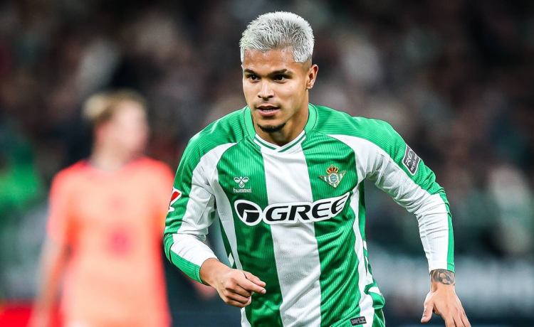 Cucho Hernández, muy comprometido con el Betis: no afloja ni en Navidad Cucho Hernández, muy comprometido con el Betis: no afloja ni en Navidad