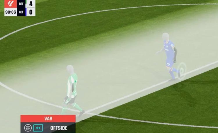 El frame del SAOT contra el Betis por el que nadie se llevó las manos a la cabeza El frame del SAOT contra el Betis por el que nadie se llevó las manos a la cabeza