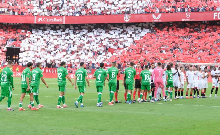 En este ‘derbi’ tampoco hay color entre Betis y Sevilla En este ‘derbi’ tampoco hay color entre Betis y Sevilla